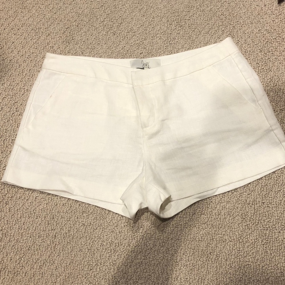Joie linen shorts